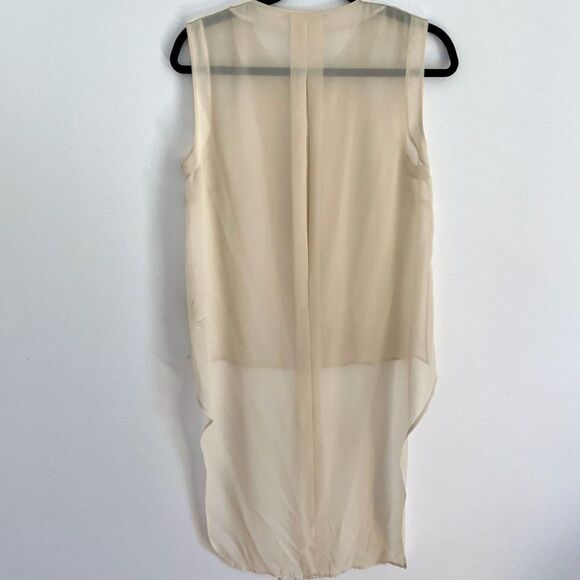 J Brand High-Low Sleeveless Shirt - Picture 2 of 9